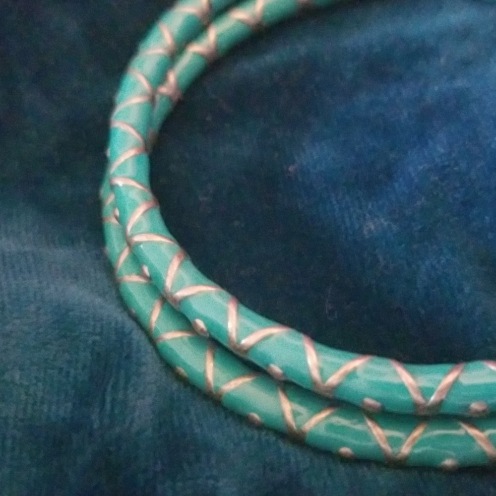 Enamel bangles - Picture 2 of 2